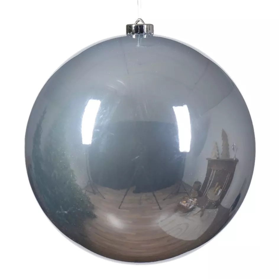Boule de Noël (D200 mm) Alpine Bleu vaporeux 1