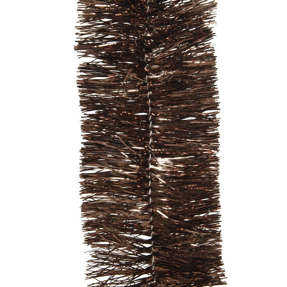 Ghirlanda di Natale (Ø7,50 cm) paillettes Marrone scuro 1