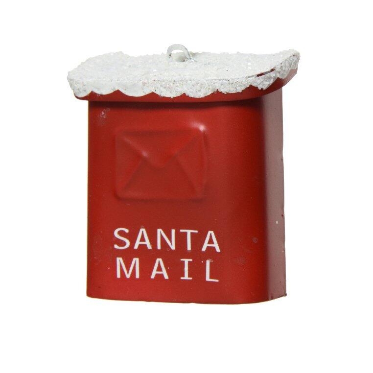 Boîte aux lettres Santa de Noël Rouge 1