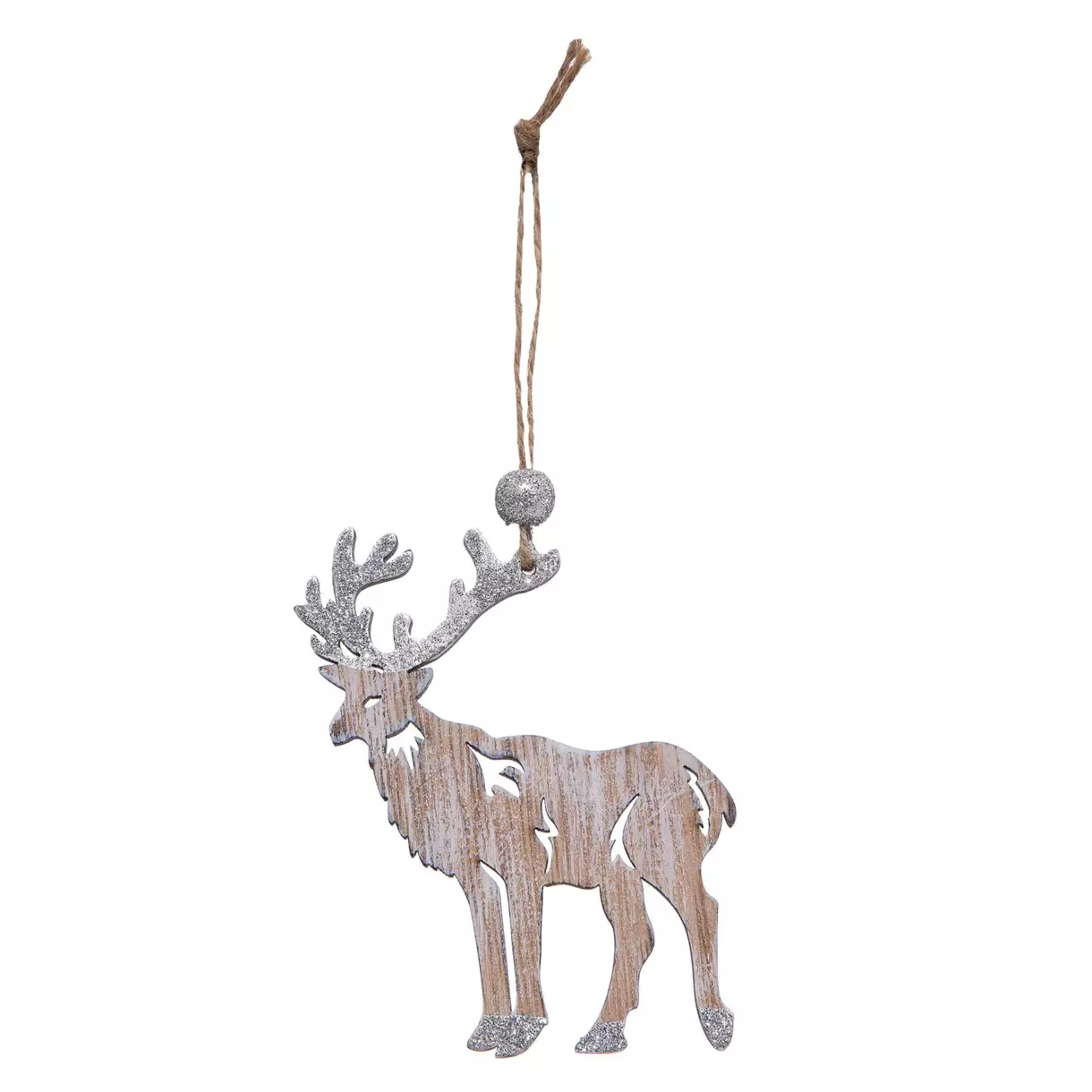 Rendier Prancer om op te hangen  naturelkleur 1