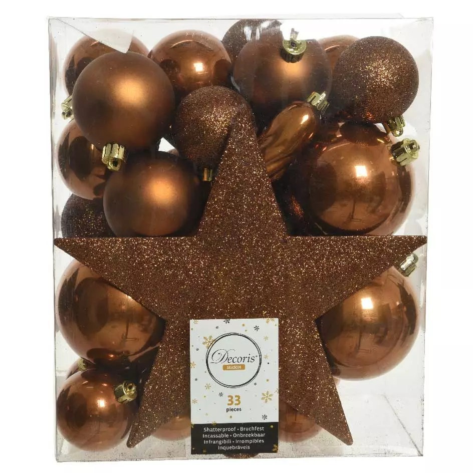 Kit de décoration de sapin de Noël Novae Cannelle 1