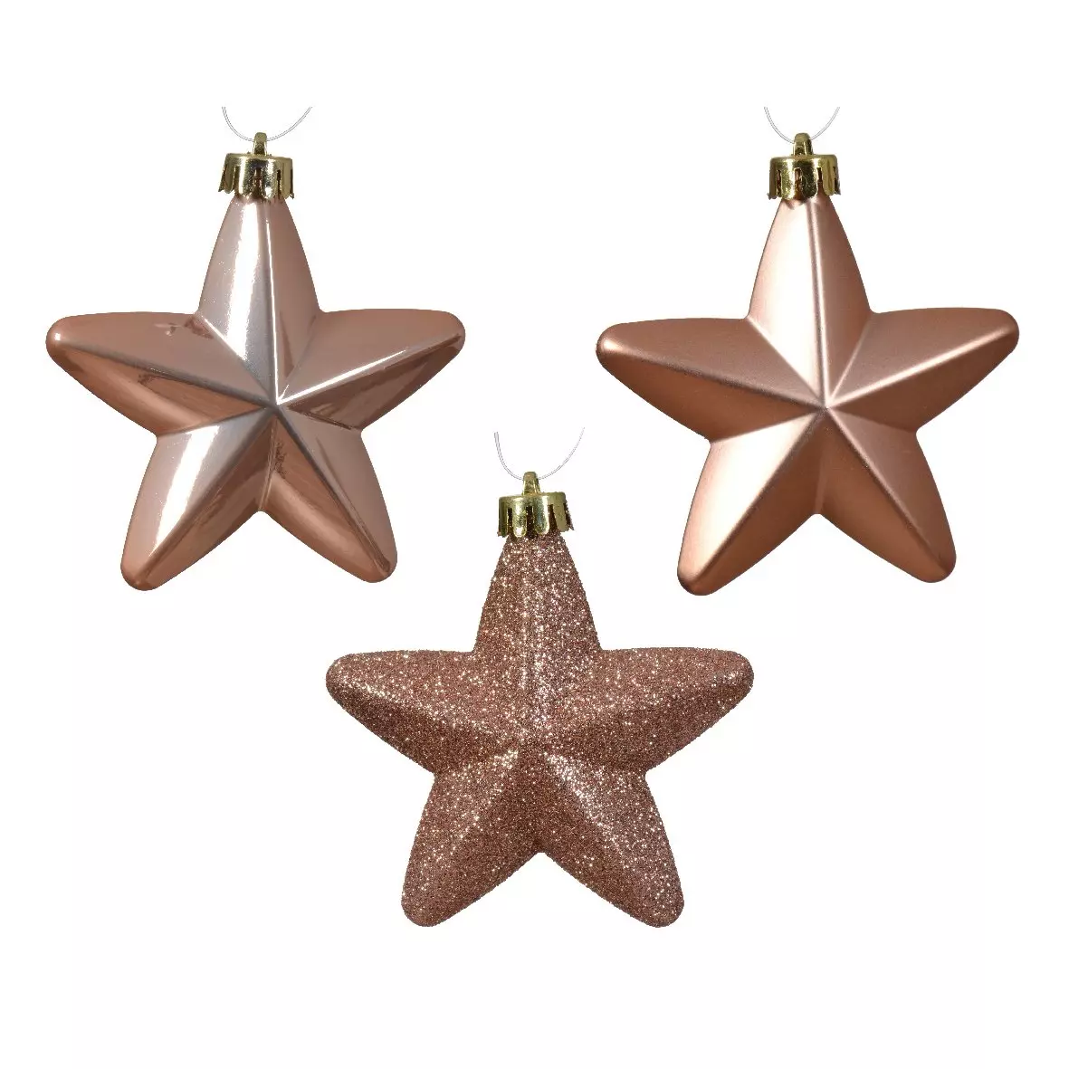 Set van 6 kerststerren Alpine  1