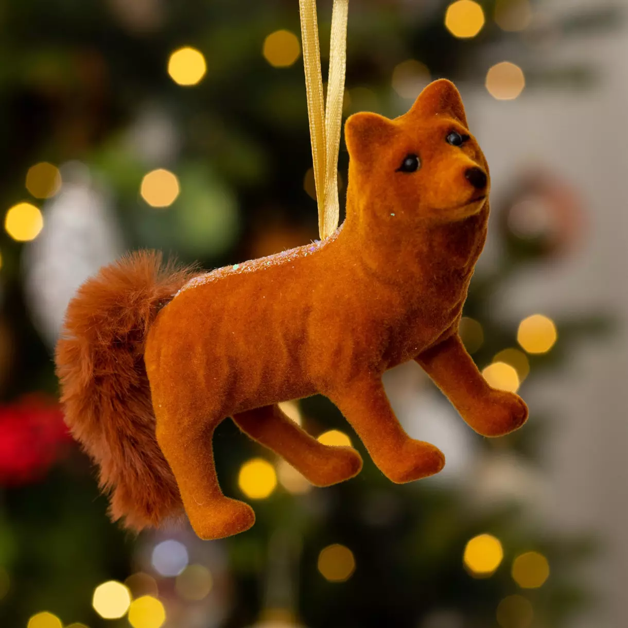 Zorro de Navidad para colgar Filou Marrón 1