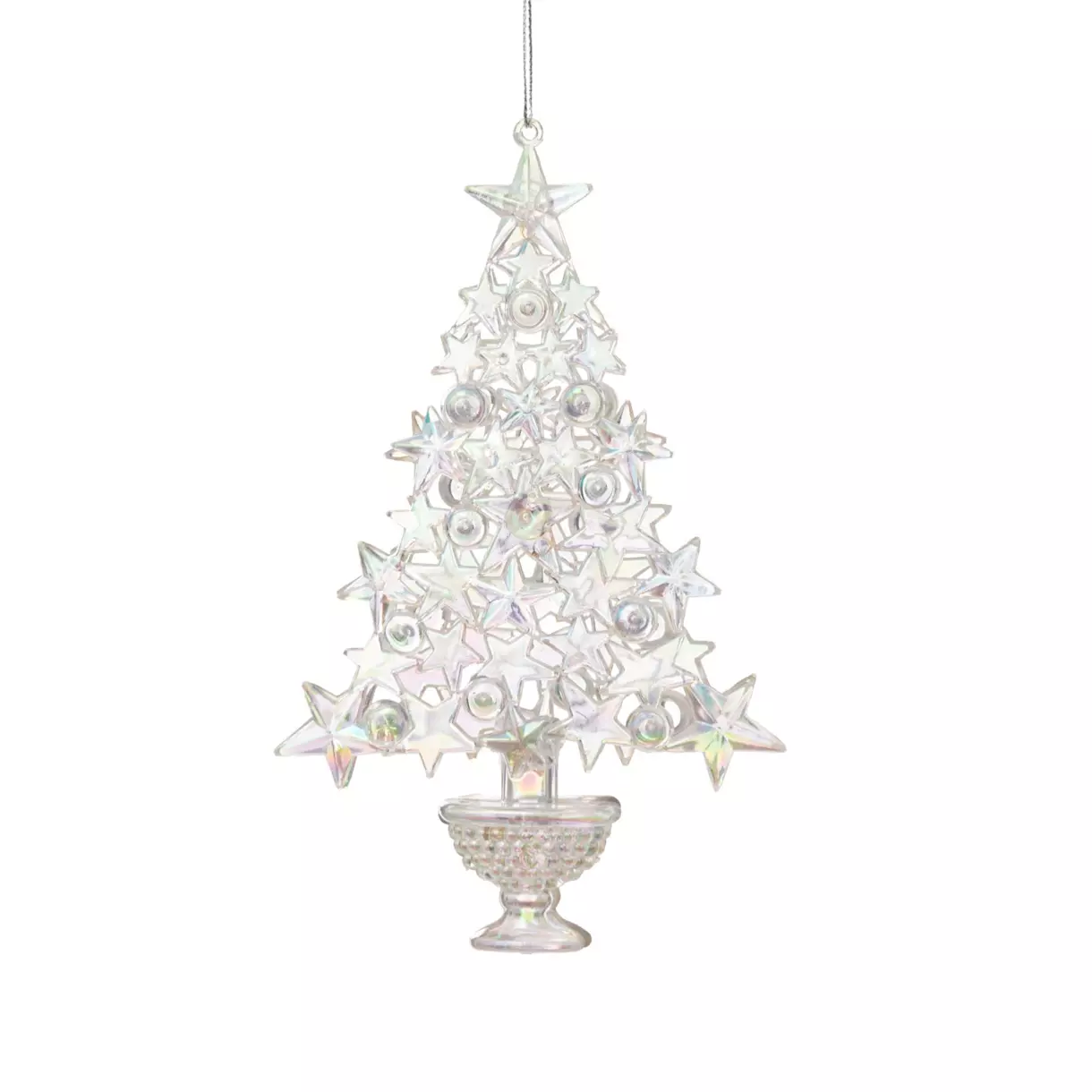 Kerstboom Irisé Wit 1