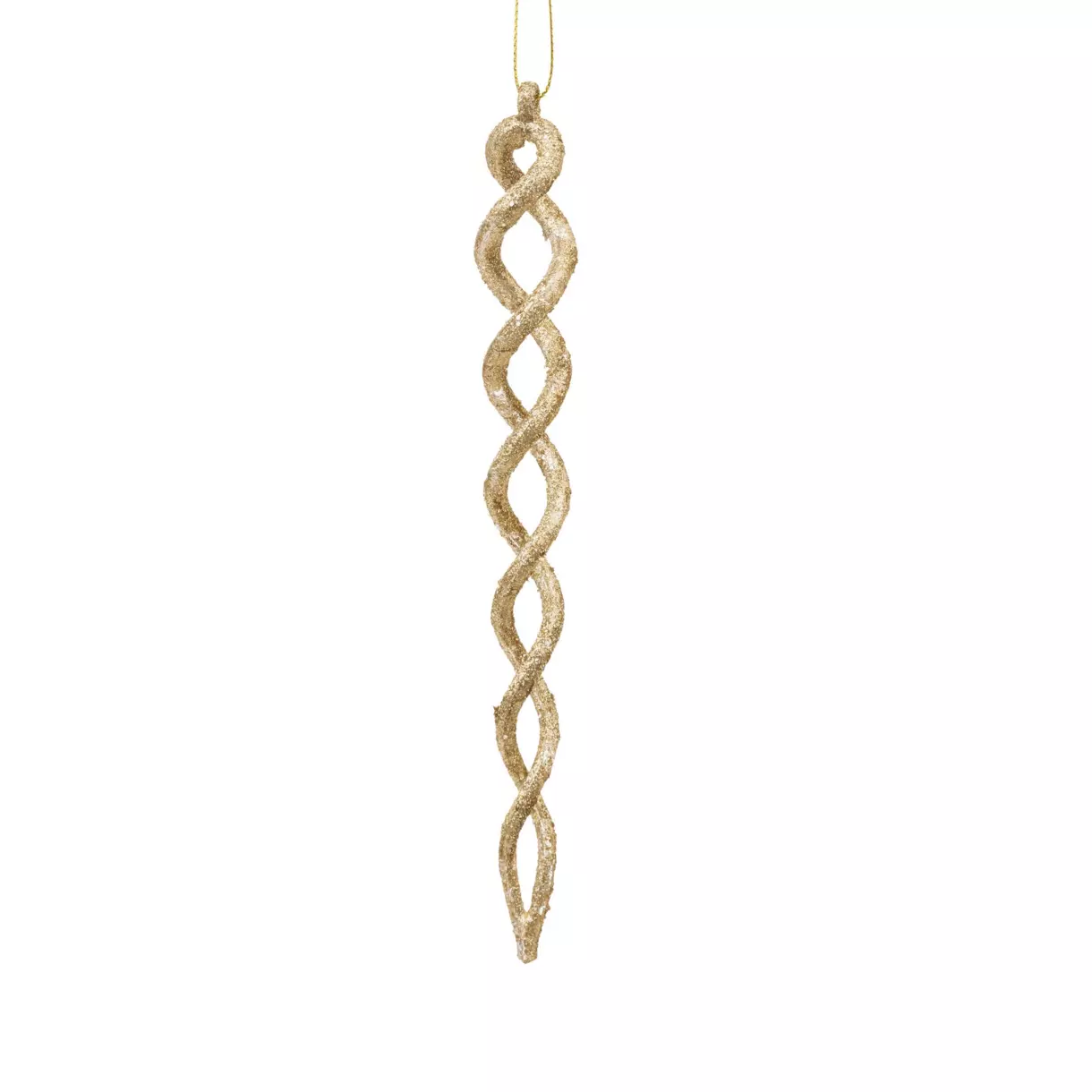 Lote de 3 estalactitas de Navidad para colgar Bijoux Oro 1