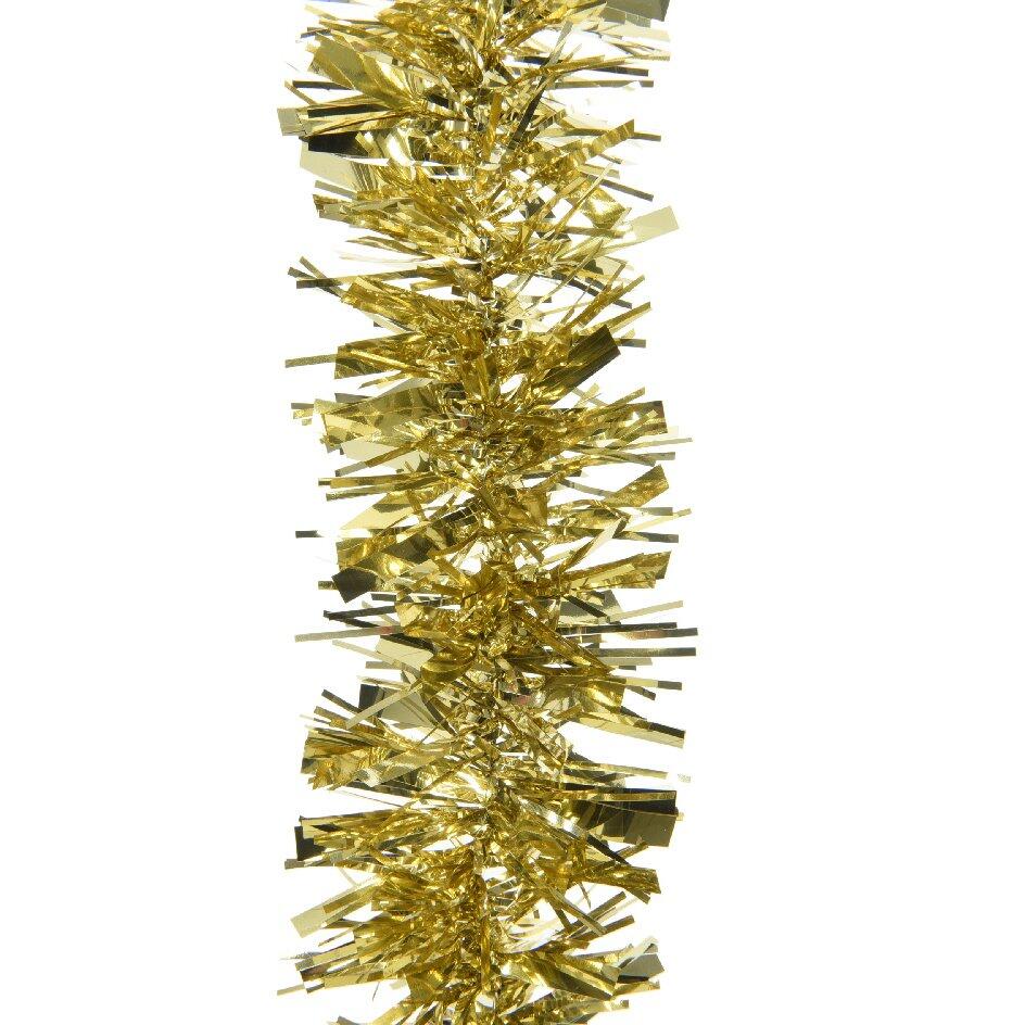 Lametta-Girlande (D7,50 cm) Glitzer Gold 1