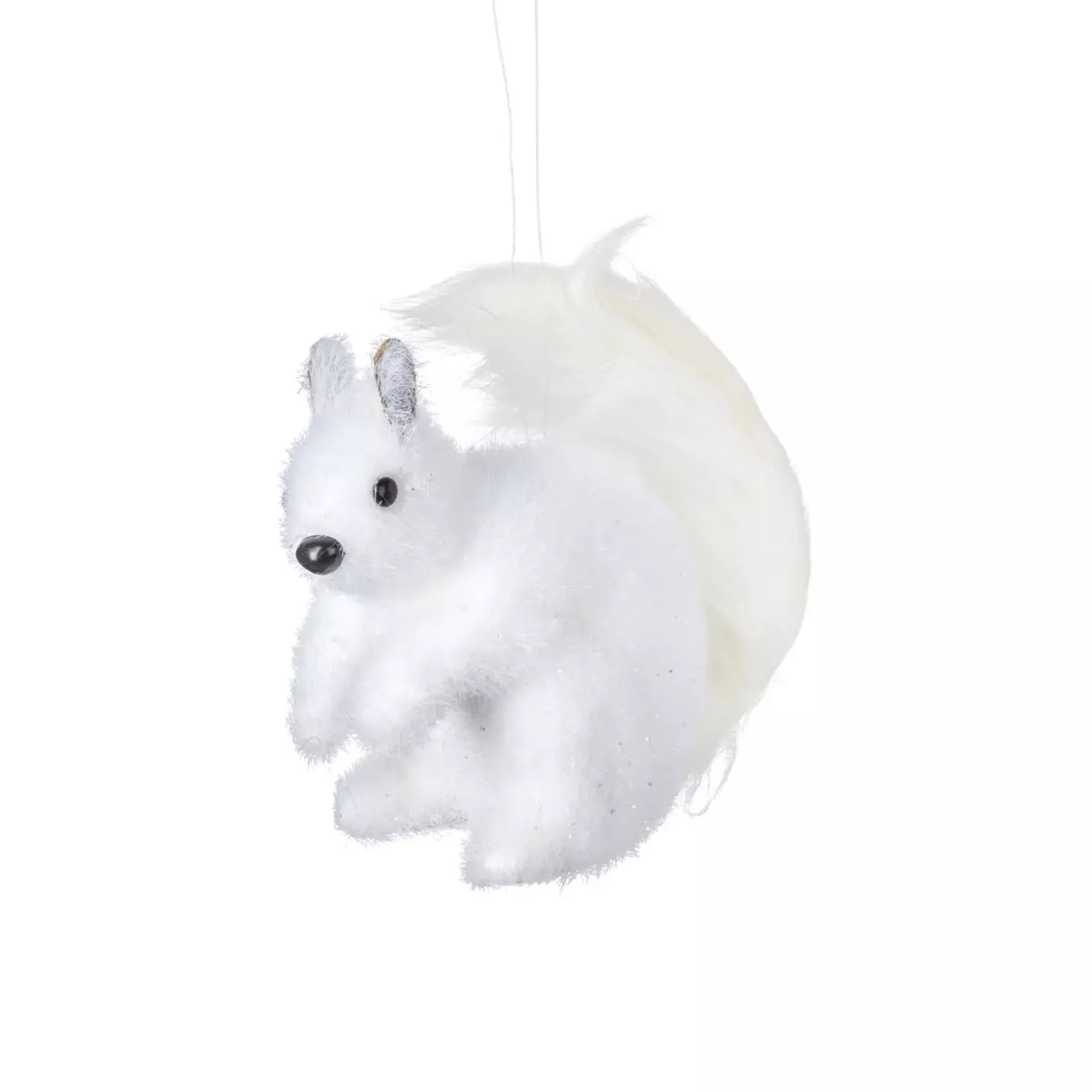 Ardilla para colgar Cascanueces Blanco 1
