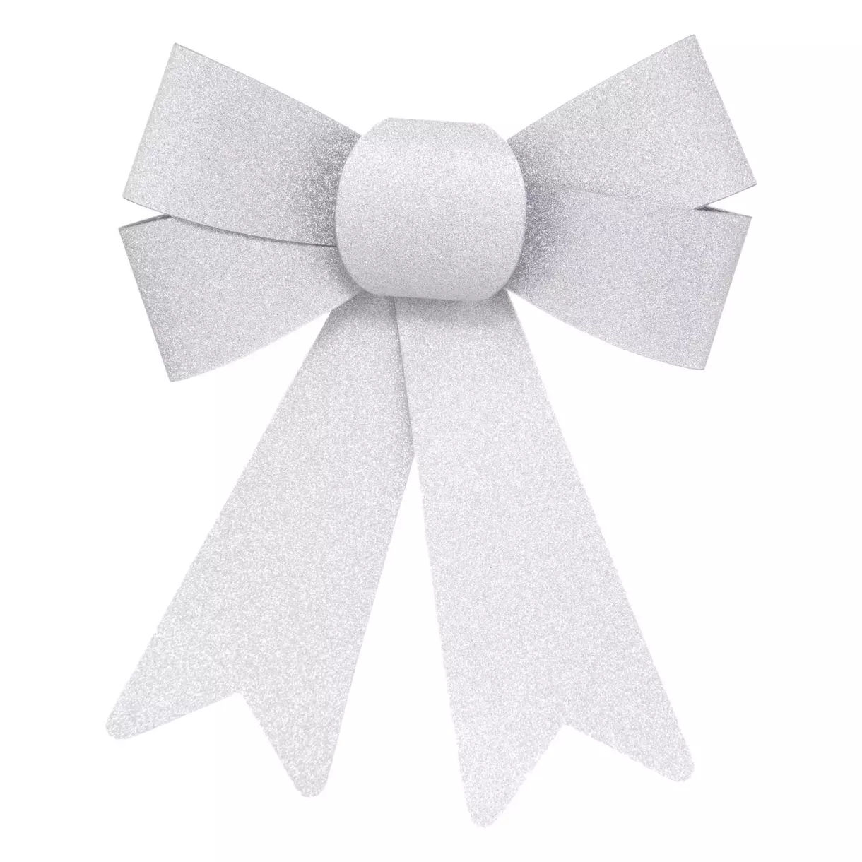 Lot de 2 noeuds paillettes petit modèle Argent 1