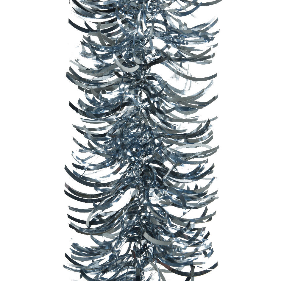 Guirlande de Noël (D10 cm) ondulée Alpine Bleu gris 1