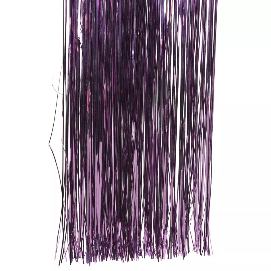 Guirnalda de Navidad lametta Violeta 1