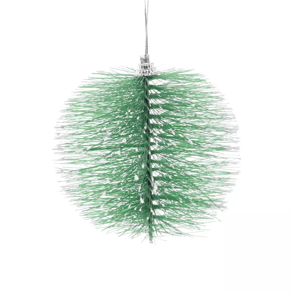 Lot de 12 boules de Noël (D80 mm) Louva Vert 1