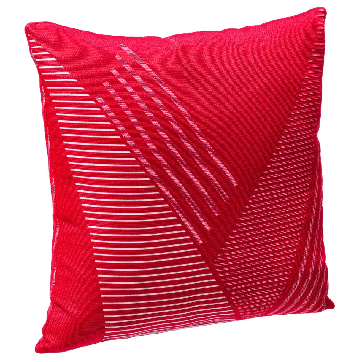Coussin (40 cm) Jacquard Rouge grenade 1