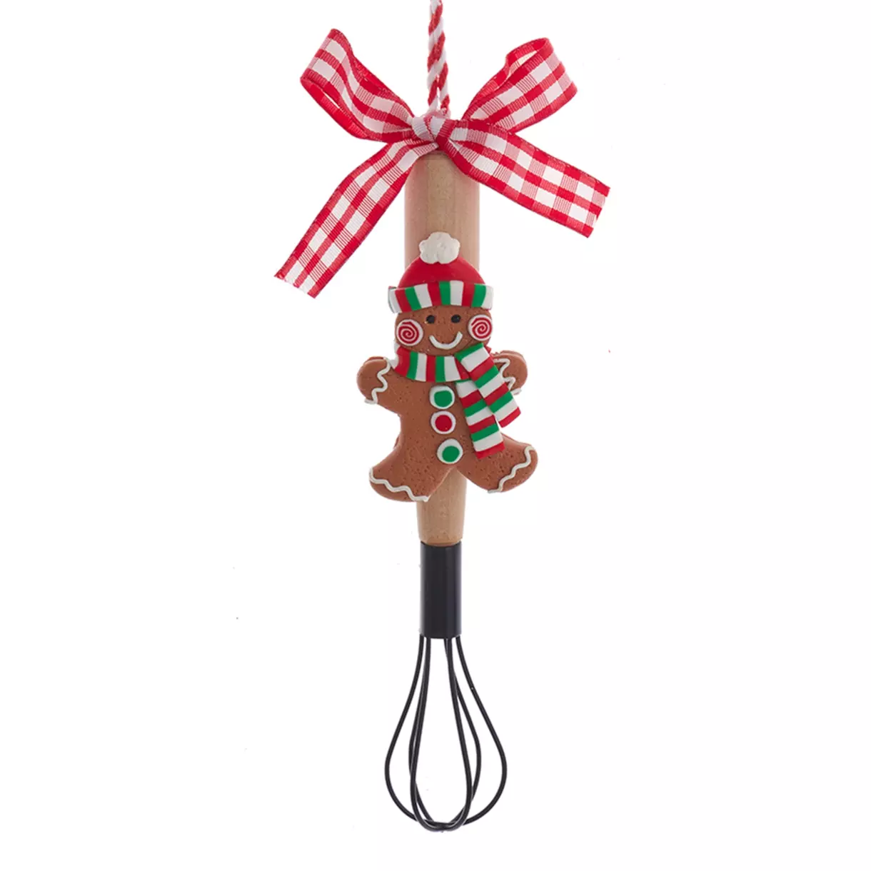 Pain d'épices Globo de Navidad para colgar Rojo 1