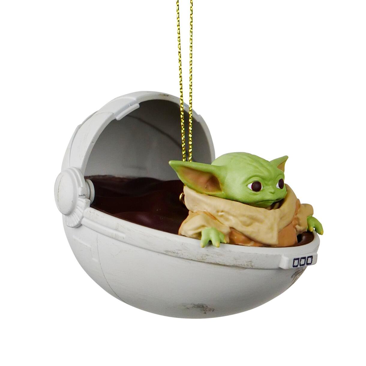 Adorno de fiesta para colgar Disney Star Wars Yoda Verde 1