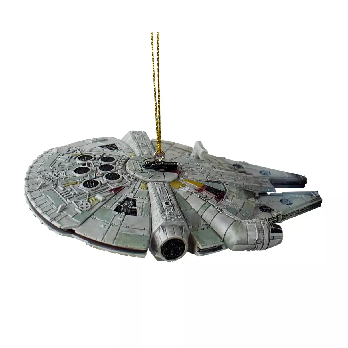 Adorno para colgar Disney Star Wars Millenium Falcon Gris 1
