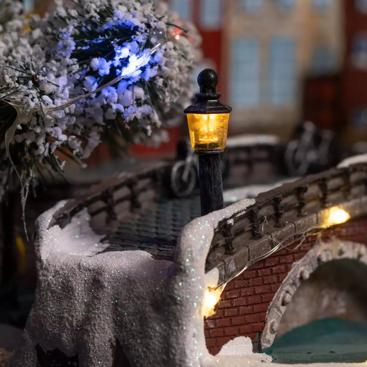 Village de Noël lumineux et musical Amsterdam 6