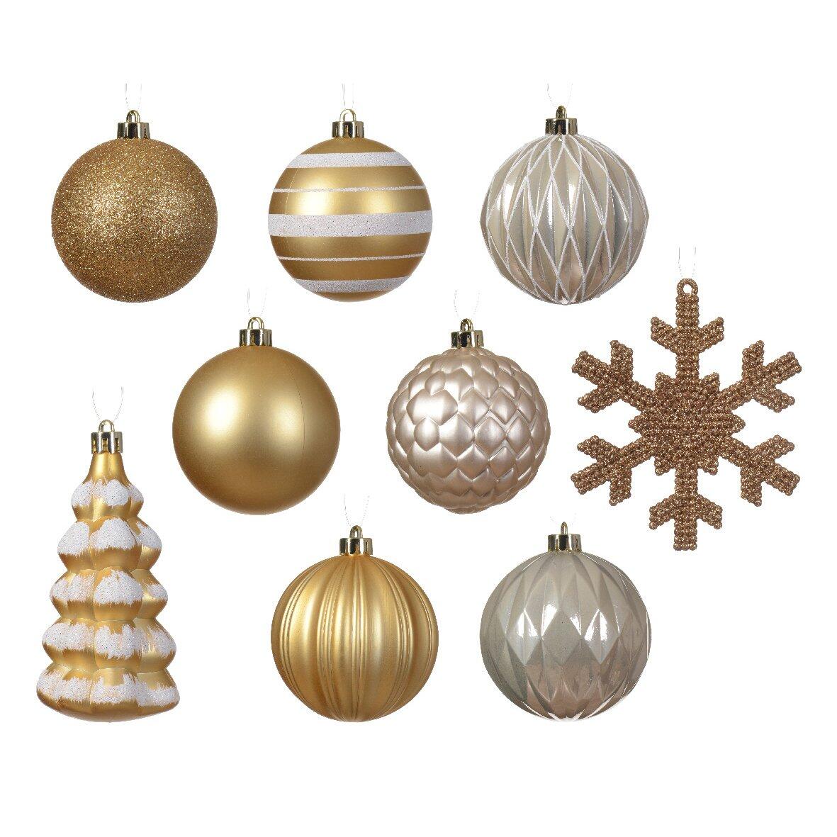 Kit di decorazioni di Natale Tradition Marrone chiaro 1
