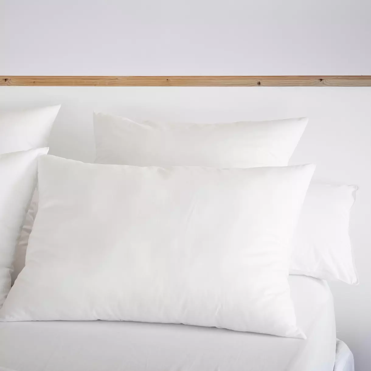 Almohada anti ácaros rectangular (70 cm) Sirius Blanco