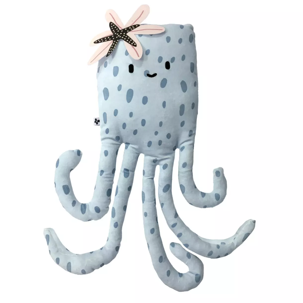 Coussin enfant pieuvre Octopia Bleu 1