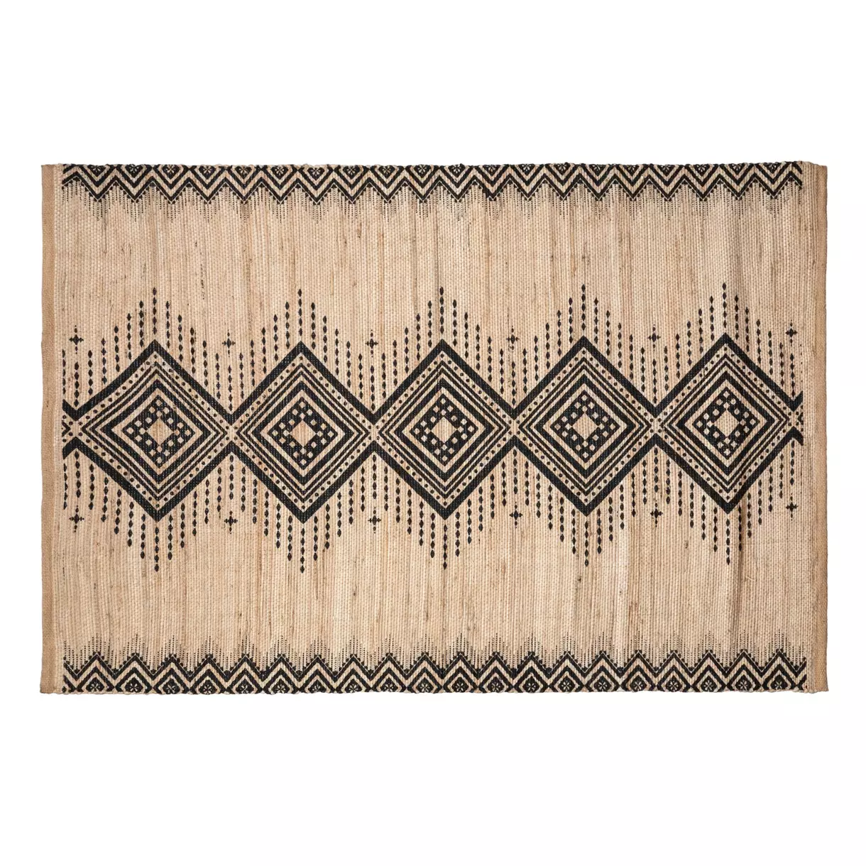 Tapis jute (170 cm) Etnik Multicolore 1