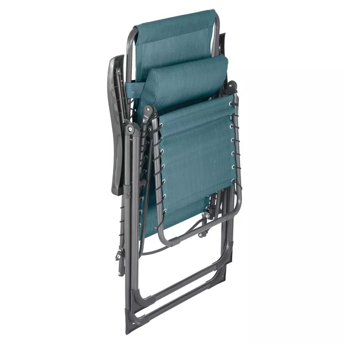 Fauteuil de jardin relax Silos - Bleu canard