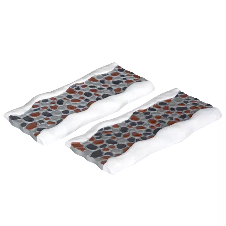 Accessoires Lemax Steenweg - 2 stukken