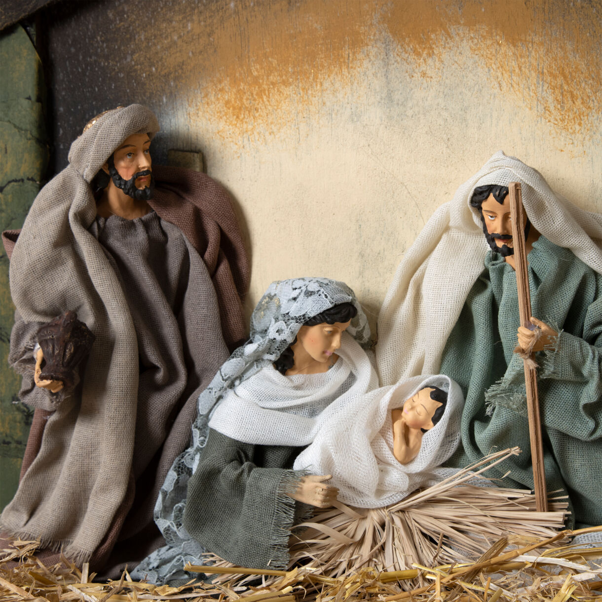 Belén de Navidad completo Sainte-Jeanne