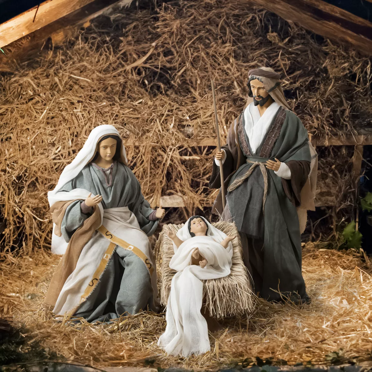 HOLY FAMILY X 3 - 80CM