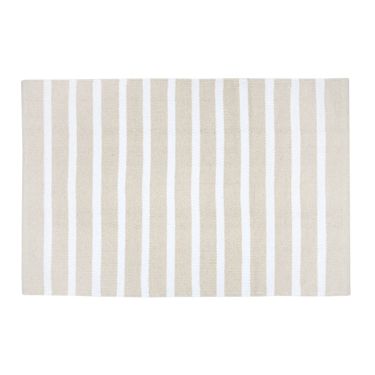 Tapis coton (60 x 90 cm) Calvi Blanc