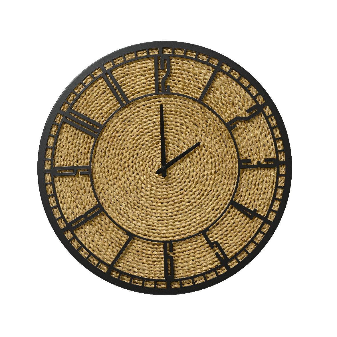 Orologio da parete (50 cm) Polo Nero