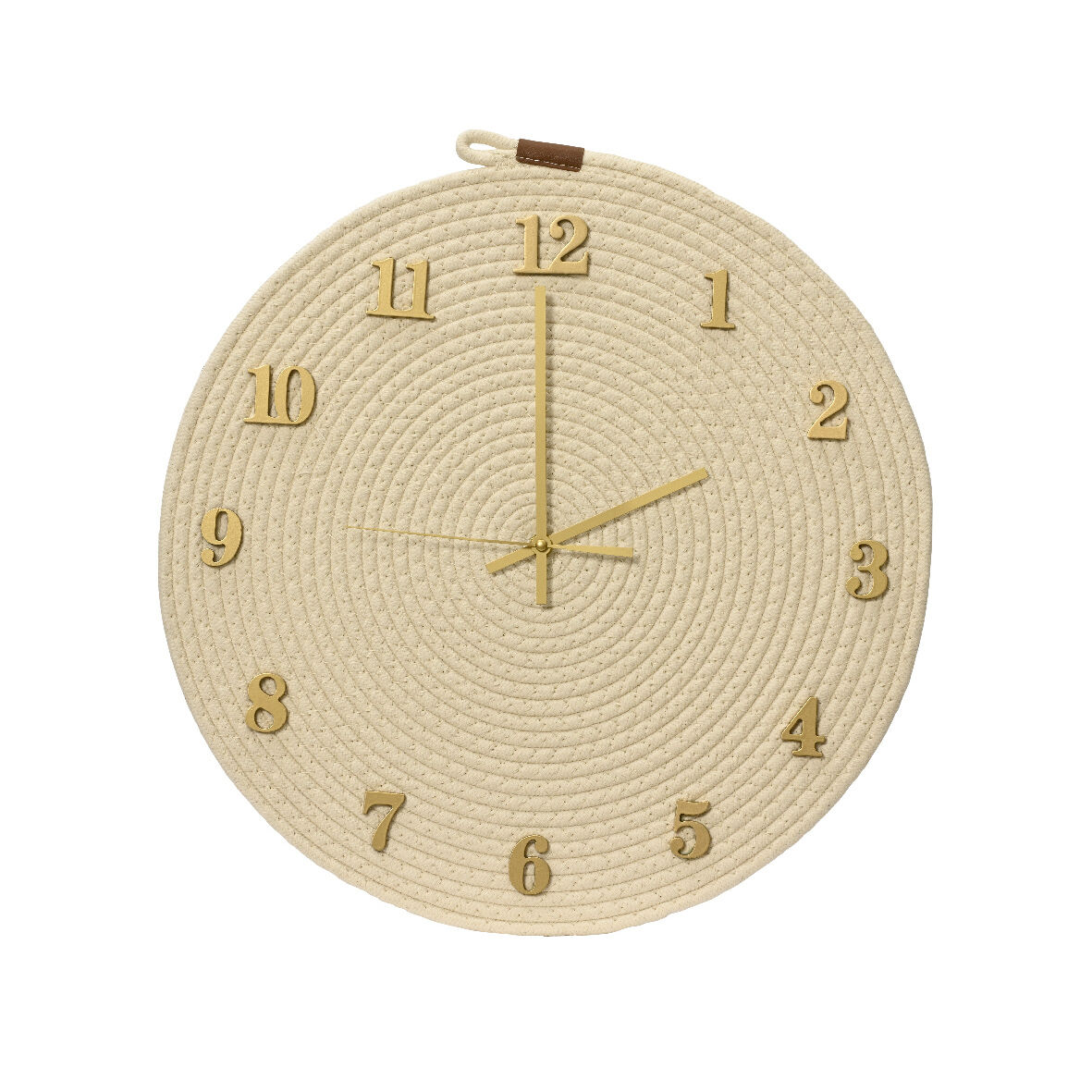 Reloj de pared (46 cm) Olly Beige
