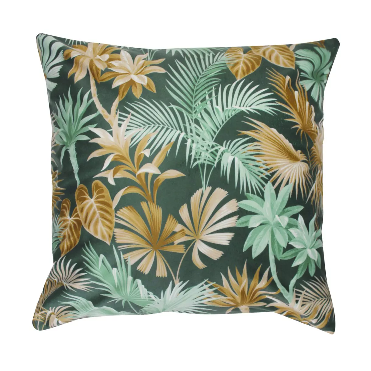 Funda de cojín en terciopelo (40 x 40 cm) Palmani Verde