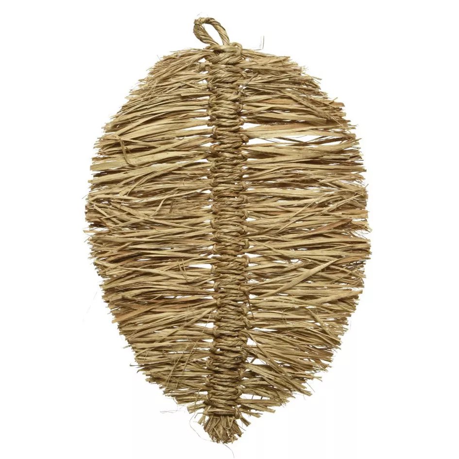 Decoración de pared en yute (33 x 50 cm) Hela Beige natural