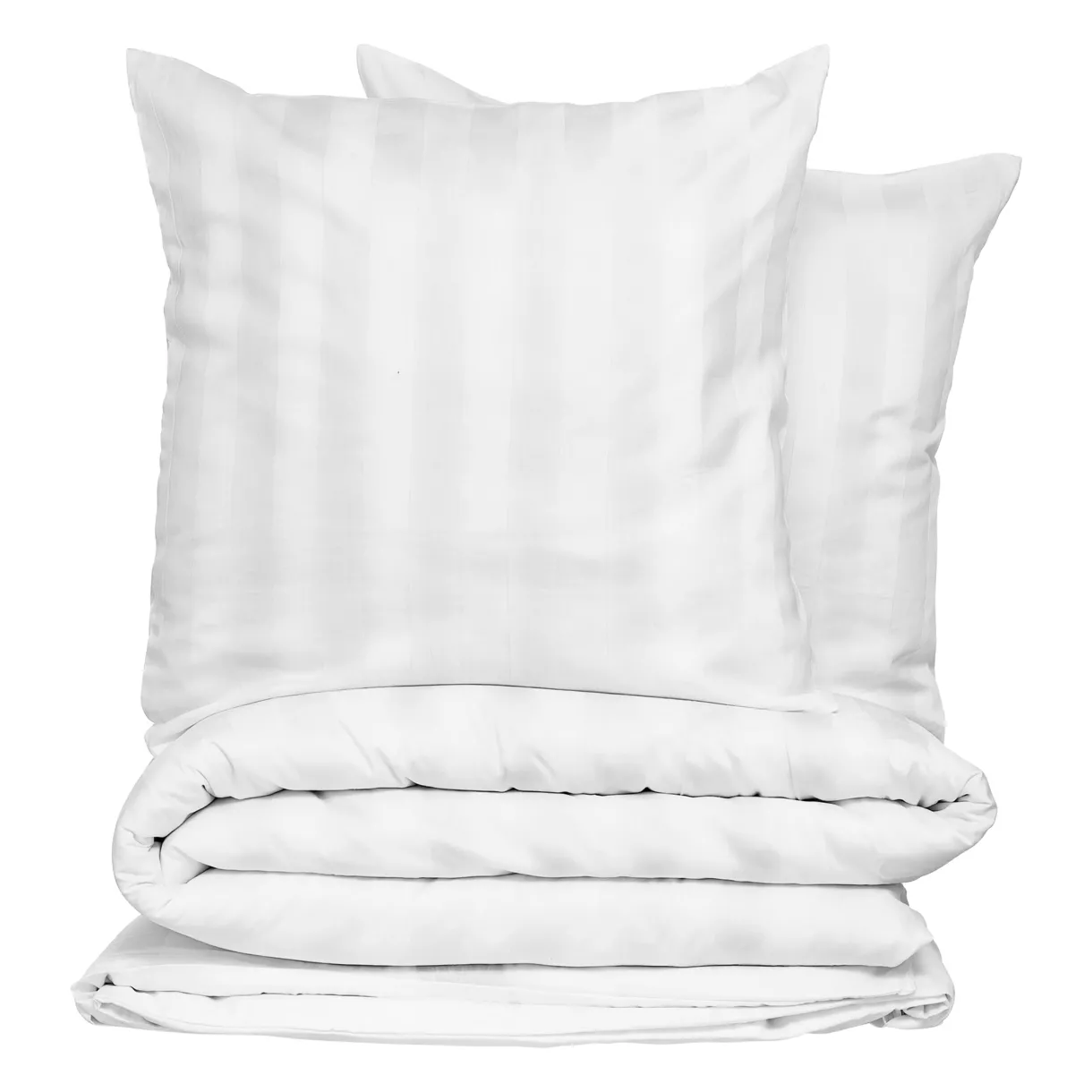 PARURE COT SATN BLC 260X240 L, 260 x P, 240 x H, 0,5 cm Blanc