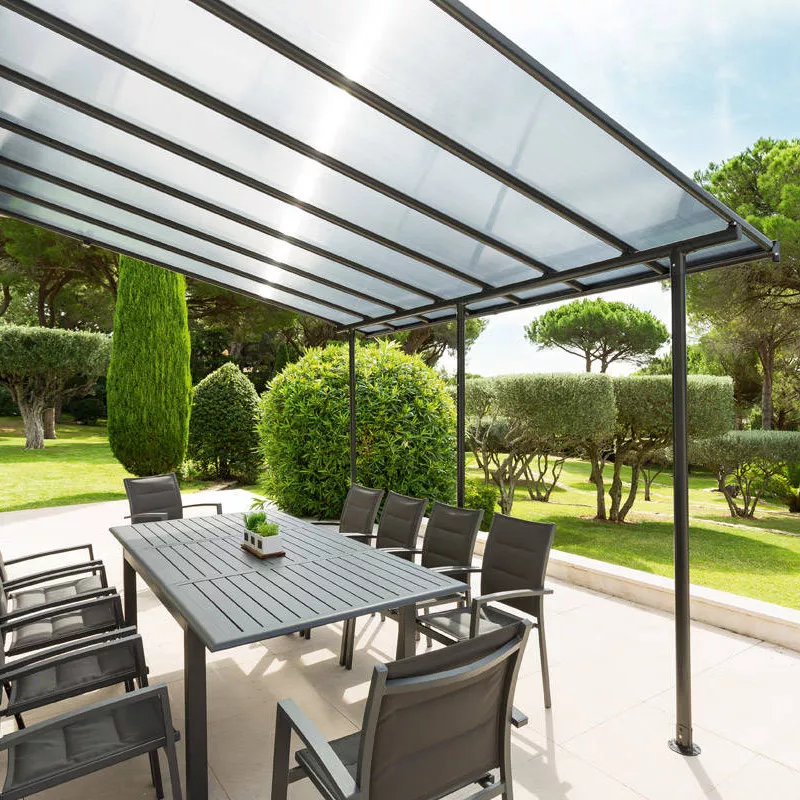 Pérgola Belice (4 x 3 m) - Negro mate