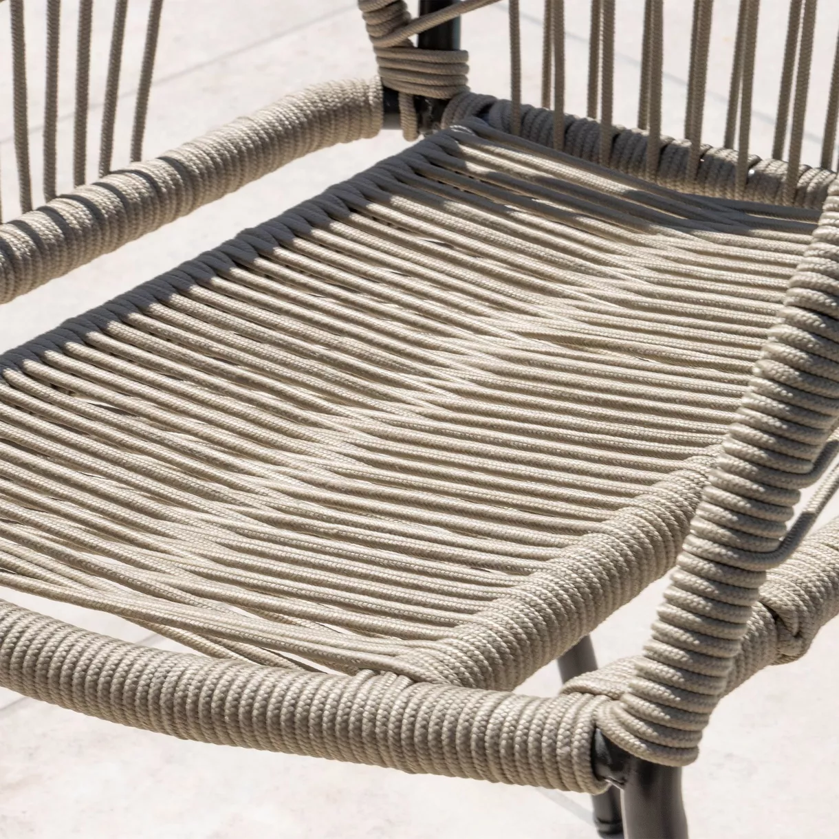 Fauteuil de jardin empilable Seville - Beige