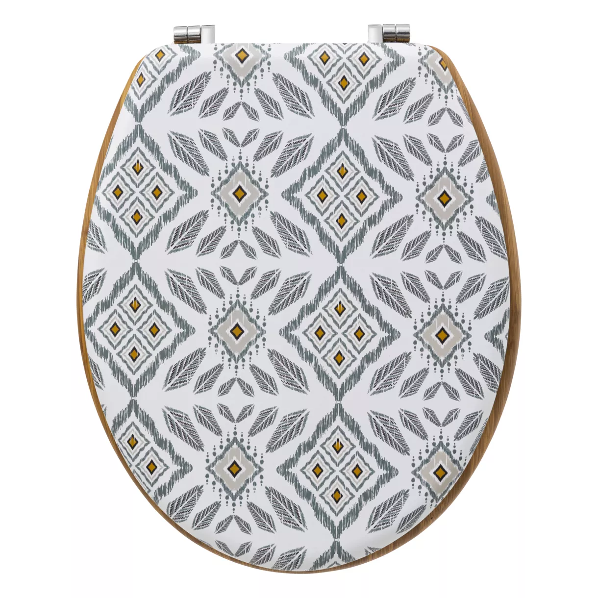 Asiento para baño WC madera (36 x 42,5 cm) Hapache Multicolor