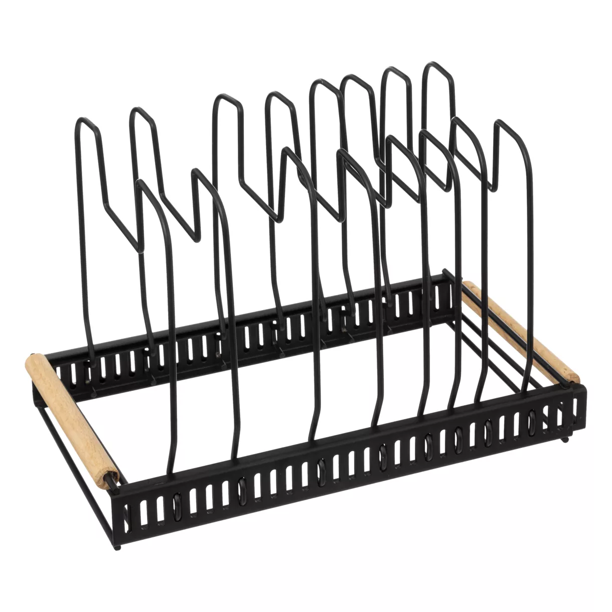 RACK EXTENS POELES+CASSEROL L, 58,5 x P, 18 x H, 21 cm Noir