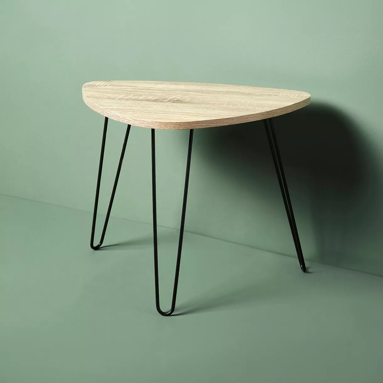 Bijzettafel Hout en Metaal (H40 cm) Gigogne