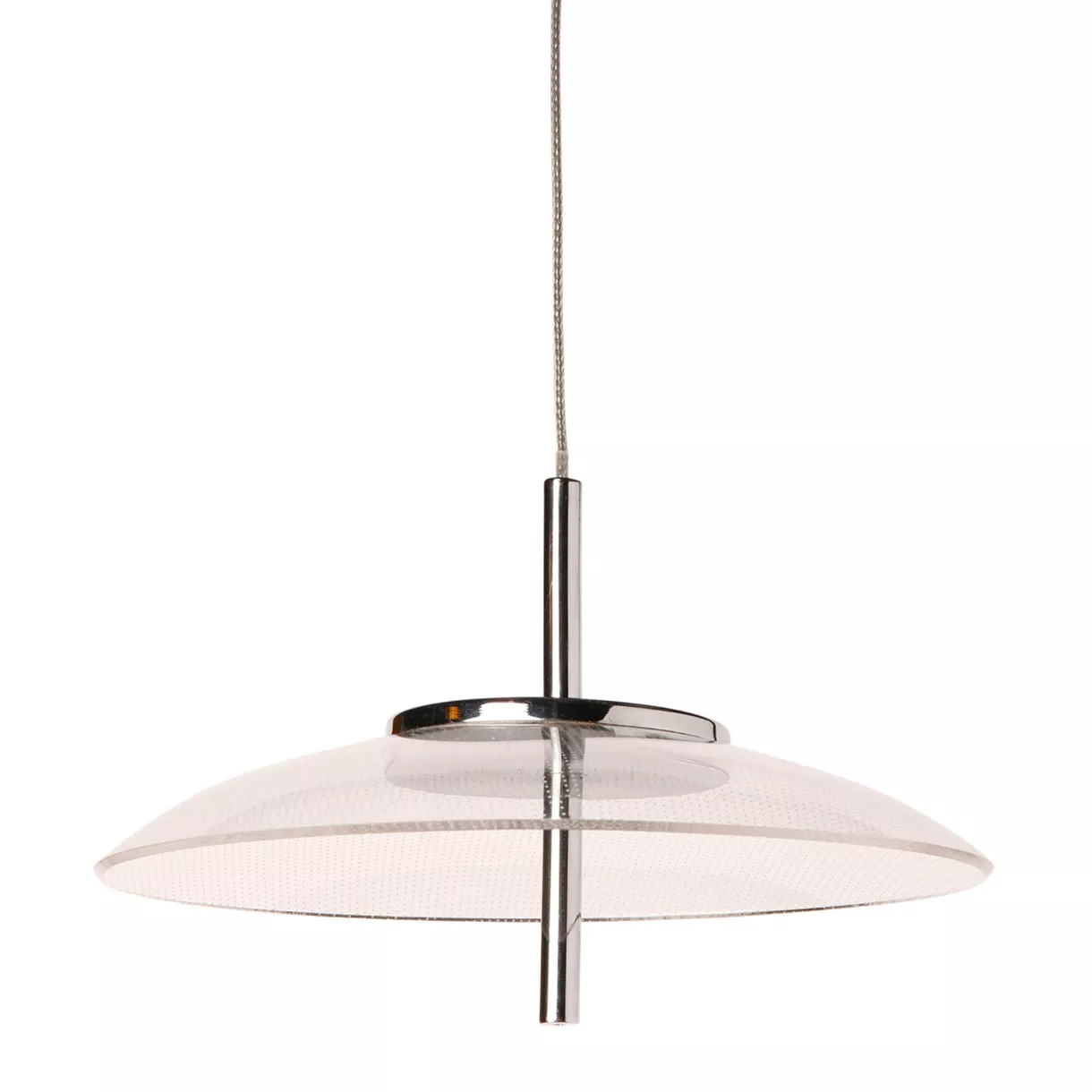 Lámpara de techo de aluminio sesentas LED (D20 cm) UFO Transparente