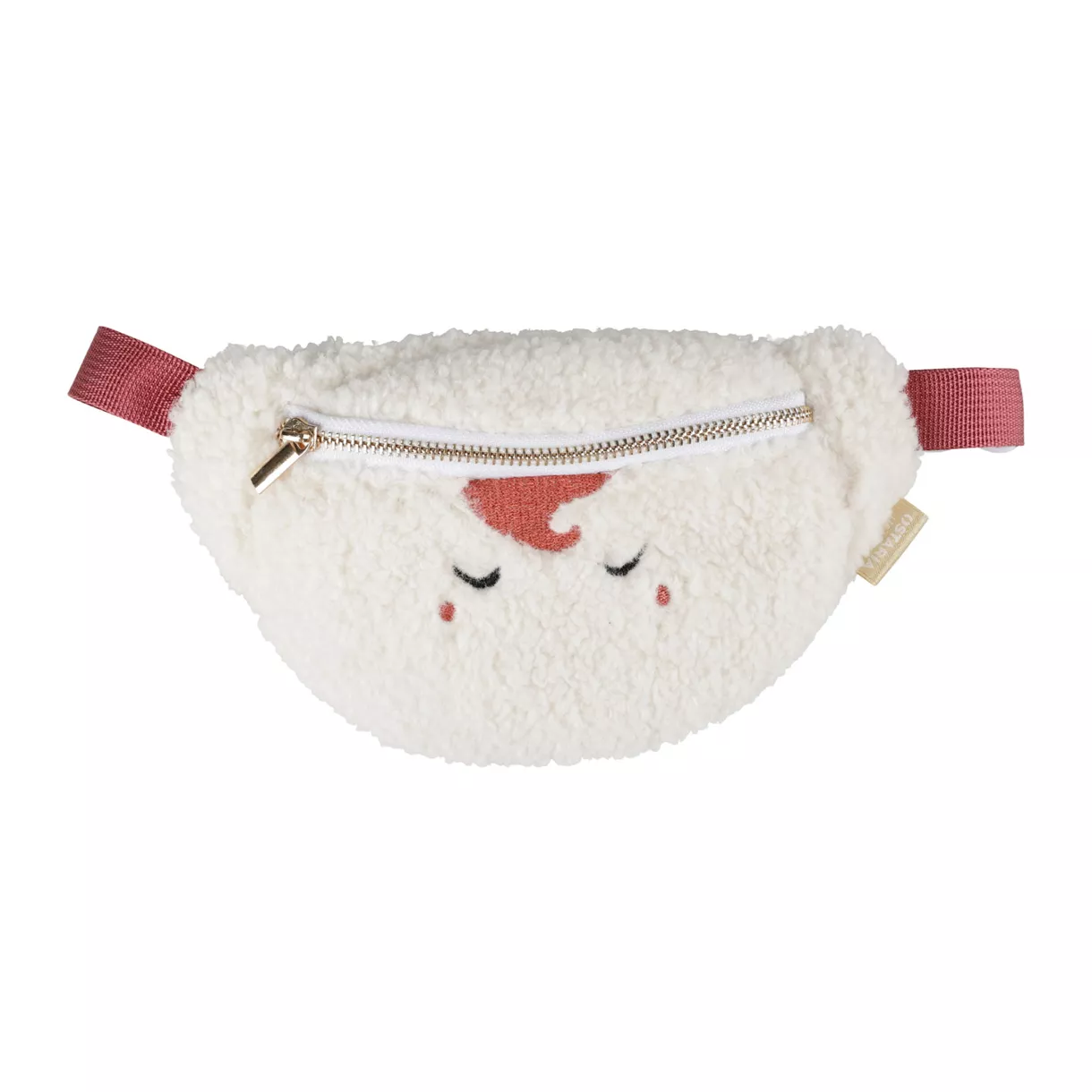 BANANE LICORNE POLY.BLANC. 19x11x4 cm