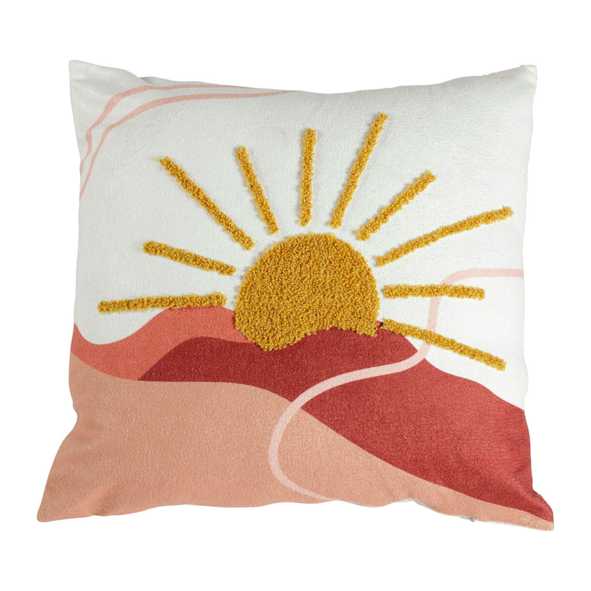 Fodera cuscino  quadrato (40 x 40 cm) Soleil Multicolore