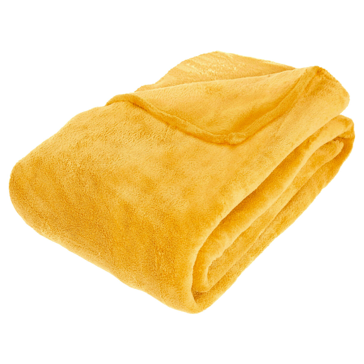 Manta suave (230 cm) Tendresse Amarillo ocre 1