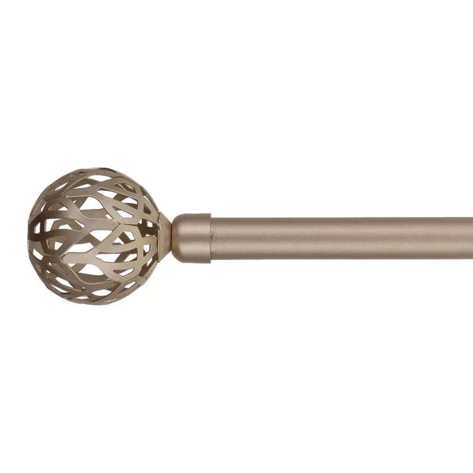 KIT EXT 120-210 CM D19 EMBOUT VINTAGE - OR MAT