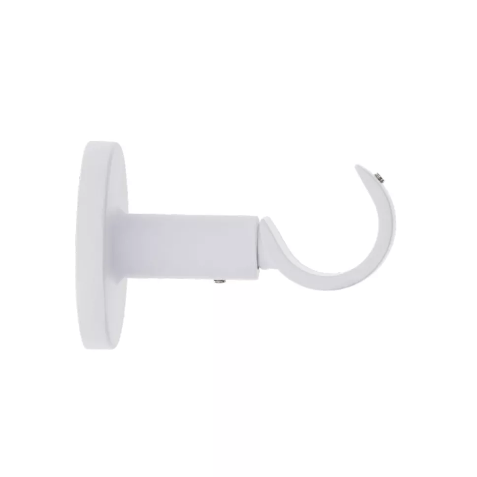 SUPPORT SIMPLE OUVERT D28 65 MM X1 - BLANC MAT