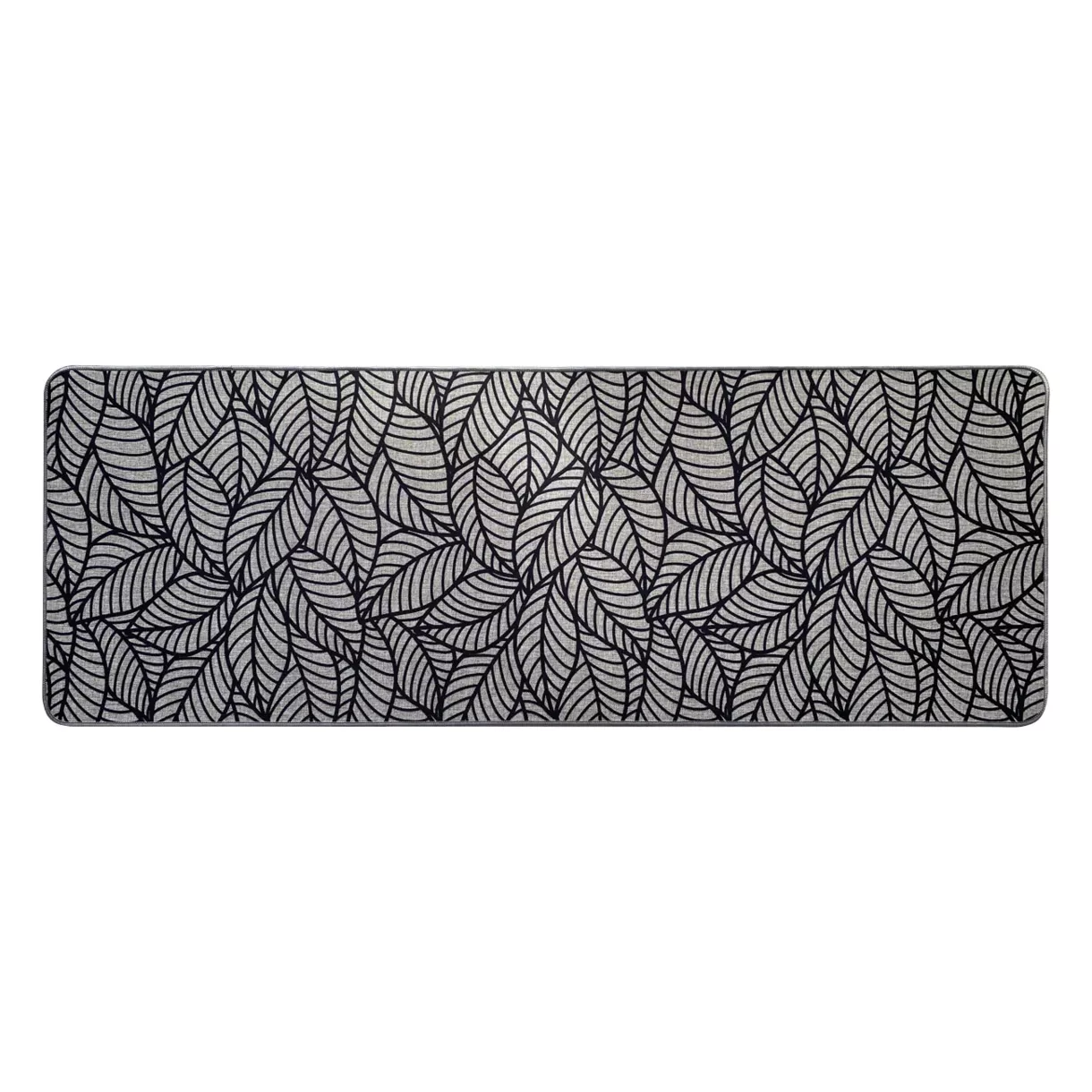 Rutschfester Teppich (50 x 140 cm) Jungle Grau