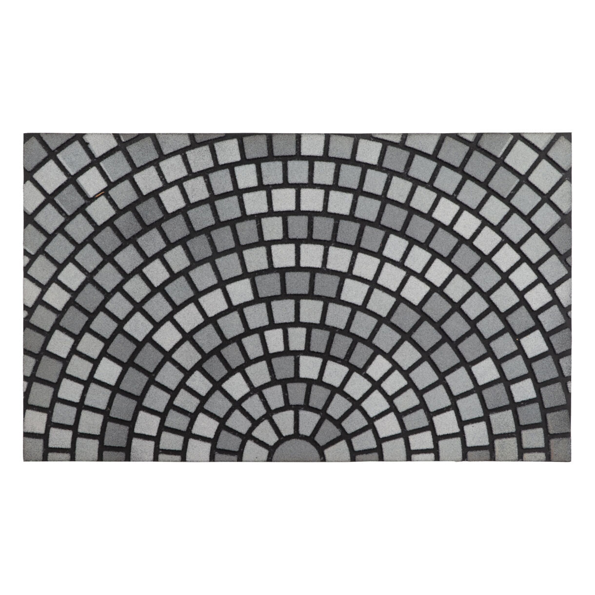 Fußmatte Gummi (45 x 75 cm) Mosaique Grau