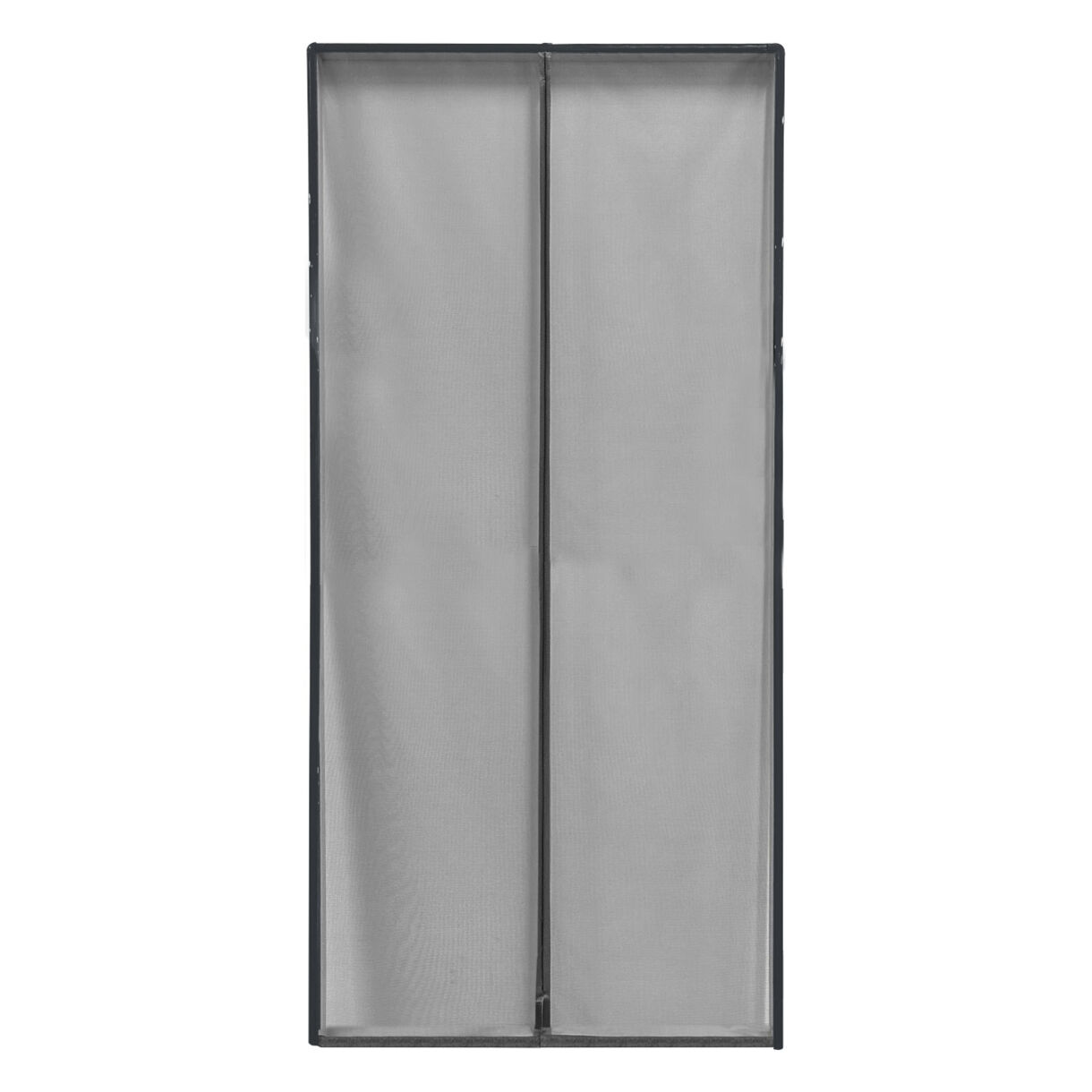 Rideau de porte moustiquaire (100 x 220 cm) Mona Gris