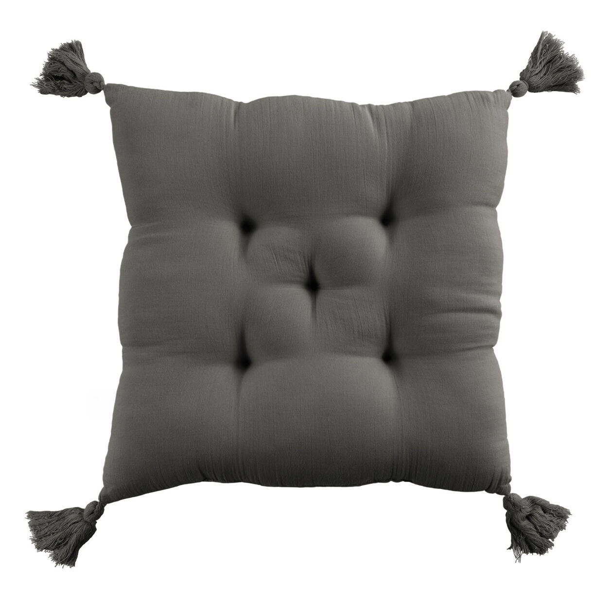 Cuscino per sedia (40 cm) Gaïa Grigio granito 1