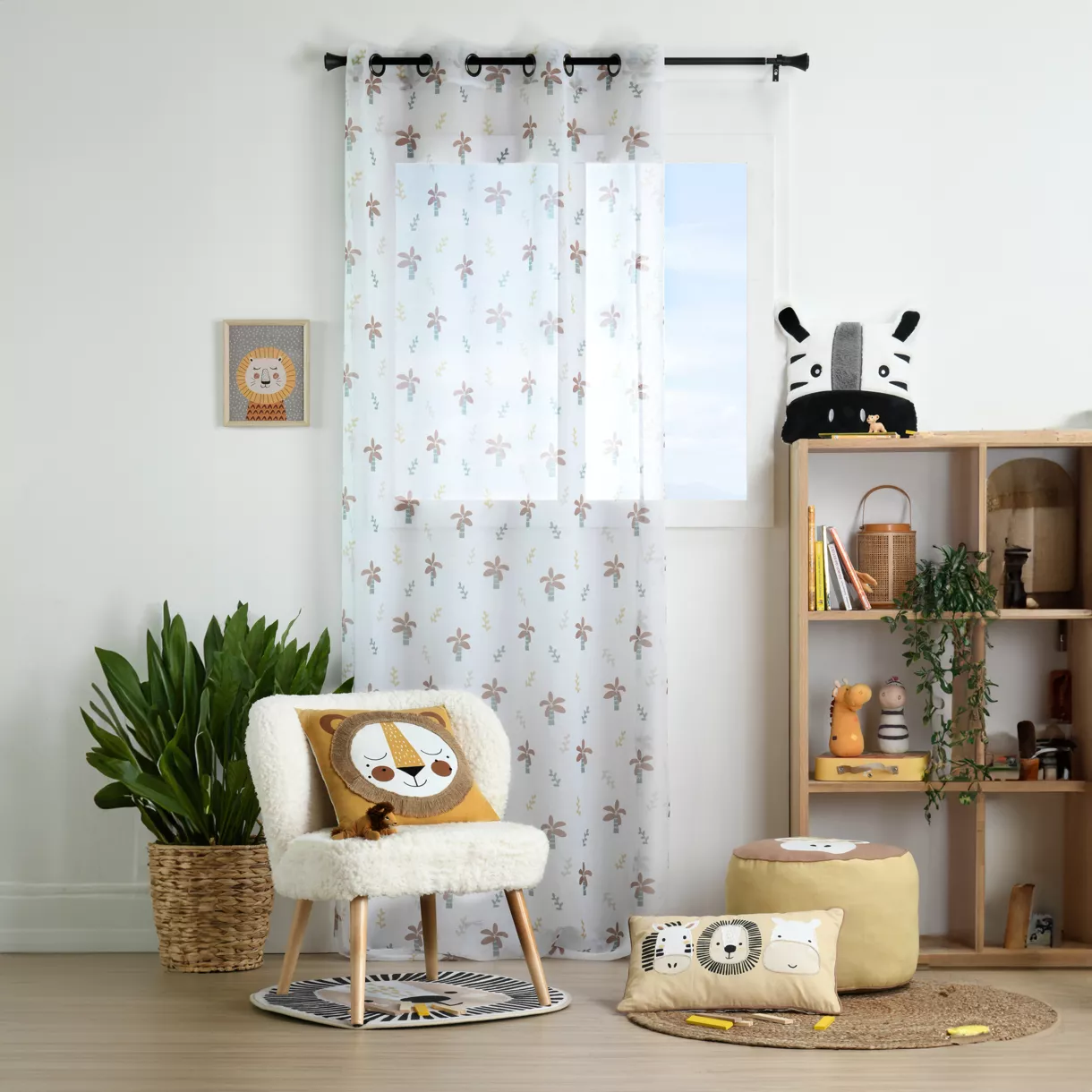 Voilage enfant (140 x 260 cm) Coquin Beige